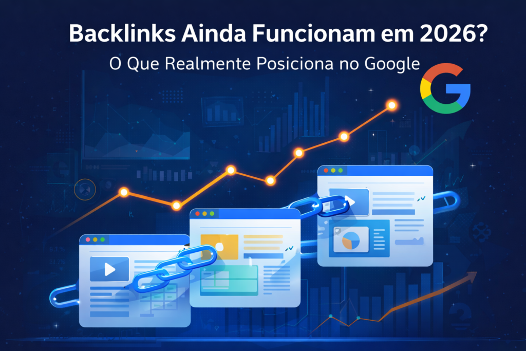 backlinks ainda funcionam em 2026 e impacto no posicionamento no Google