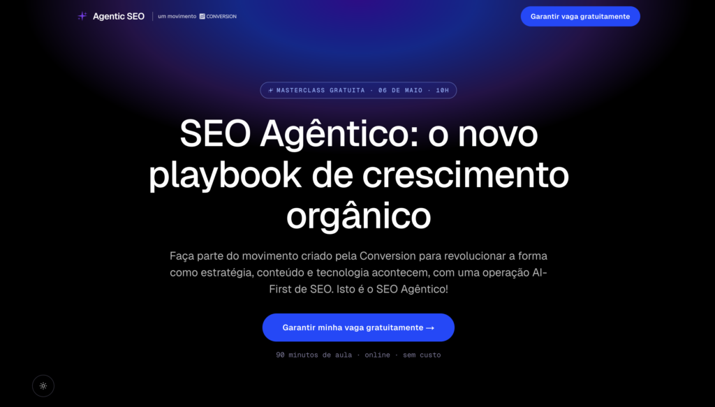 Imagem representativa do SEO Agêntico e suas aplicações com inteligência artificial