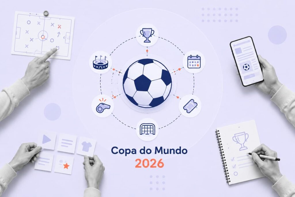 Cenas vibrantes de torcedores celebrando durante a Copa do Mundo